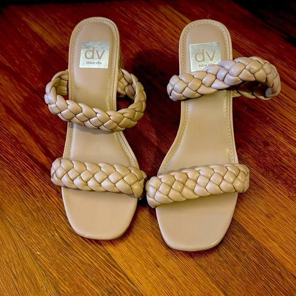 Dolce Vita Nude Sandals - Picture 1 of 6